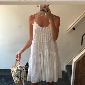 Isabel Marant Light Airy Easy White Dress Small